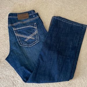 BKE mens straight leg jean